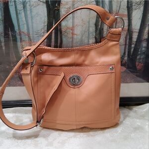 Coach Penelope Coral Snake Trim Crossbody